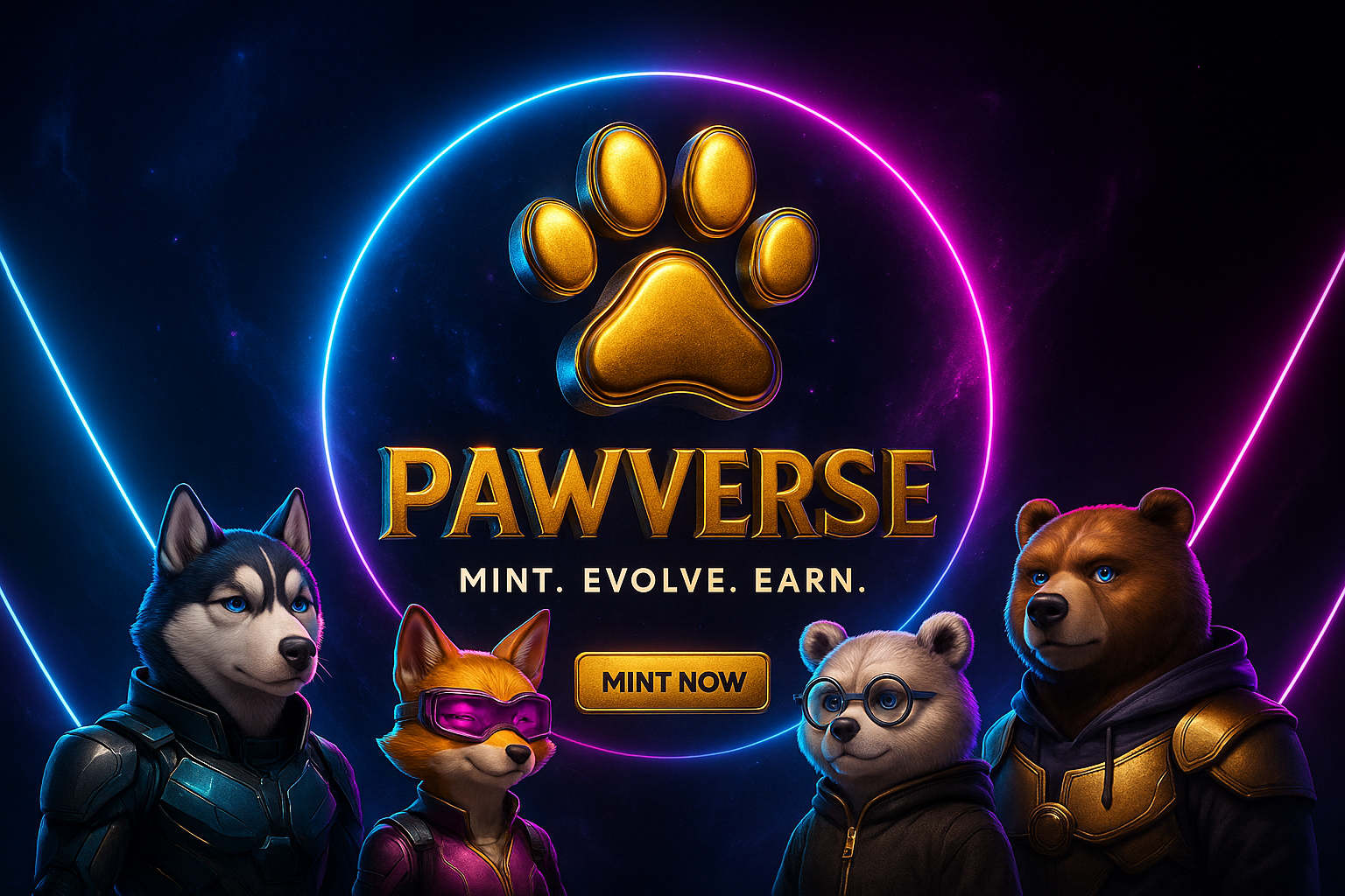 Pawverse Staking Dashboard